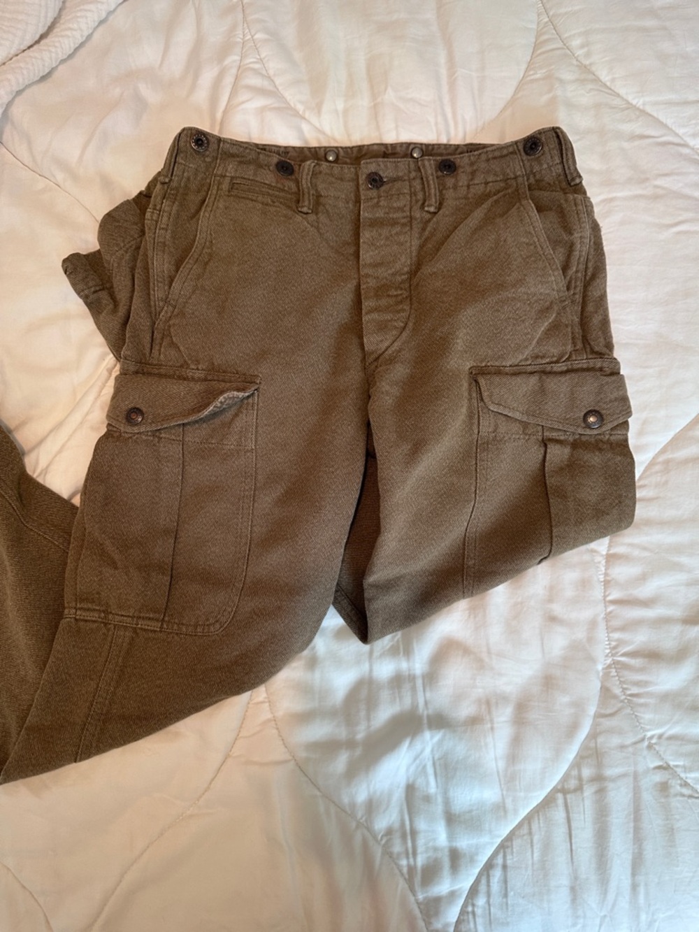Ralph Lauren Double RL Olive/Green Men's Cargo Pants